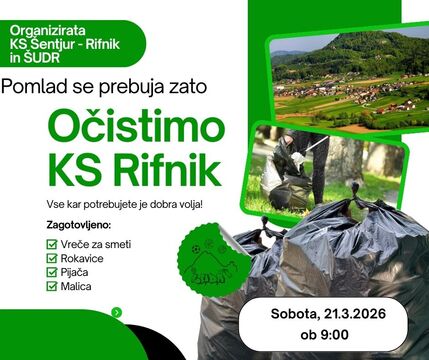 Očistimo KS Rifnik 2026